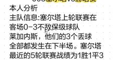 开云体育下载-包含塞尔塔遭受失利，需总结教训备战下一场比赛的词条